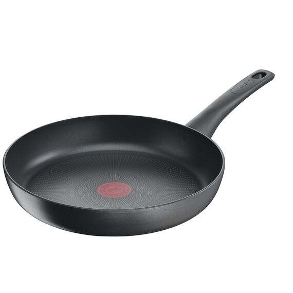Tefal Ultimate On Bratpfanne 28 cm hoher Rand, Pfanne Induktion mit Titan Antihaftversiegelung, Thermo-Signal bei idealer Brattemperatur, schnelles Erwärmen, für alle Herdarten geeignet, G26006