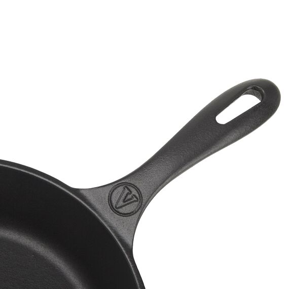 VICTORIA Bratpfanne Emaillierte Gusseisenpfanne Induction 20cm Bratpfanne Geeignet für Feuer, Grill, Backofen, Ceranfeld, Gas, Cast Iron Skillet, Toxic Free Kochgeschirr ohne PTFE oder PFOA