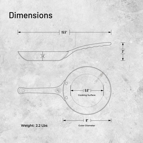 DeBuyer 5680.20 Bratpfanne, Edelstahl, silber,durchmesser 20cm