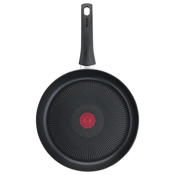 Tefal Ultimate On Bratpfanne 28 cm hoher Rand, Pfanne Induktion mit Titan Antihaftversiegelung, Thermo-Signal bei idealer Brattemperatur, schnelles Erwärmen, für alle Herdarten geeignet, G26006
