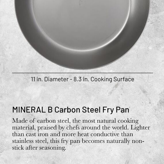 de Buyer - Bratpfanne MINERAL B PRO aus Eisenstahl - 28 cm - 5680.28