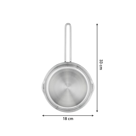 Tefal Stielkasserolle, Edelstahl, 16 cm