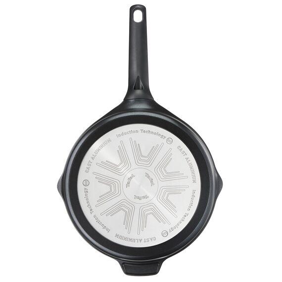 Tefal Aroma Schmorpfanne mit Deckel, Aluminium, Schwarz, 26 cm, 49.1 x 29.2 x 17.8 cm, 1 Einheiten