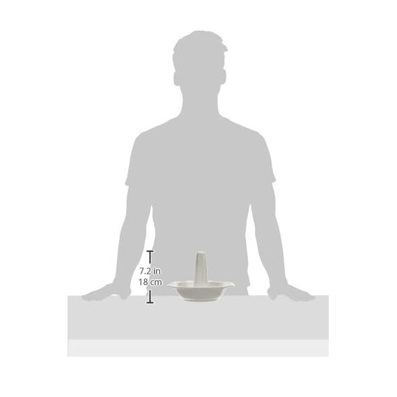 Römertopf Hähnchenbräter CHICO – Hähnchenhalter mit Aromabehälter aus Naturton – 25 cm – für Hähnchen & Ente bis 2 kg – Hähnchen Grill Halter für Backofen & Grill