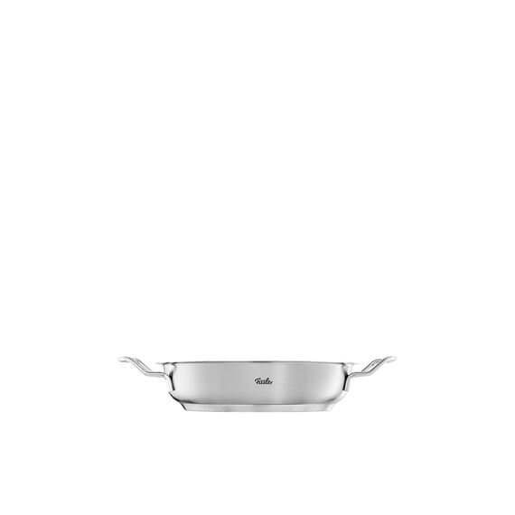 Fissler Original-Profi Collection/Edelstahl-Servierpfanne (Ø 28 cm, 3,0L) runder Bräter, hoher Rand, unbeschichtet, Made in Germany - Induktion