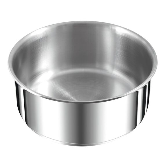 Tefal Ingenio Preference 4-teiliges Topfset Induktion, 16, 18, 20cm mit Griff, stapelbar, platzsparend, hochwertiger Edelstahl, für alle Herdarten geeignet, L898S4