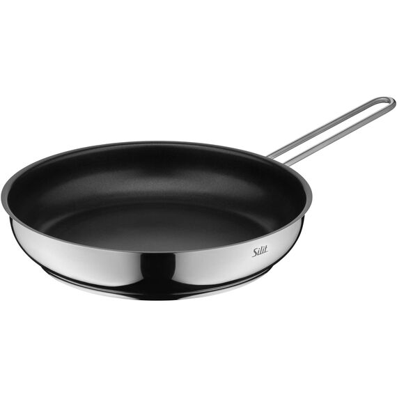 Silit Alicante Topfset Induktion 10-teilig, Kochtopf Set mit Glasdeckel, Edelstahl poliert, Induktions Töpfe Set unbeschichtet