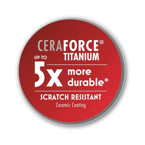 BALLARINI Salina Bratpfanne, 24 cm, Aluminium, Keramikantihaftbeschichtung mit Titan-Hartgrundierung, kratzfeste Keramikpfanne für alle Herdarten, Induktionsgeeignet [Made in Italy]