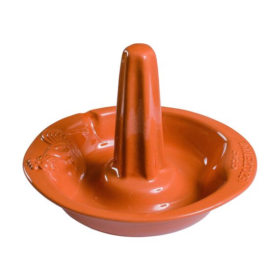 Römertopf Keramik Geflügelbräter Chicko braun