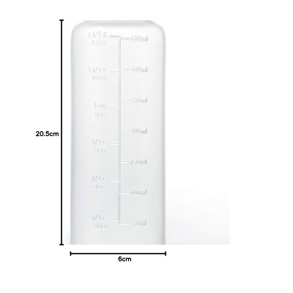 OXO Good Grips Profi-Quetschflasche mittelgroß – für Dessertsaucen und mehr, Medium (Packung mit 2)