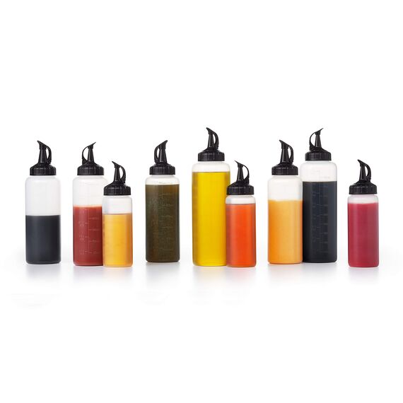 OXO Good Grips Mittelgroße Küchenchef Quetschflasche, Kunststoff, Transparent, cm, 23.368 x 19.558 x 30.48 cm, 1 Einheiten