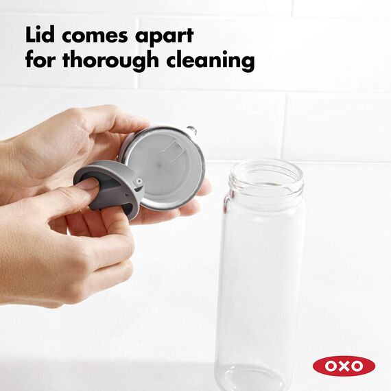 OXO Good Grips Präzisionsölspender aus Glas, 355 ml – für Olivenöl und mehr