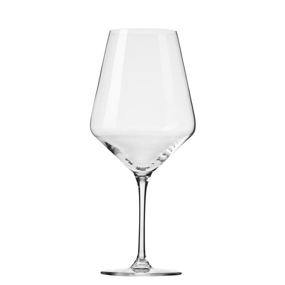 Krosno Kristall-Rotweingläser | 4er-Set | 730 ml | Avant-Garde Collection | Ideal für Haushalt, Restaurant und Party | Spülmaschinenfest | Bleifreies Kristallglas