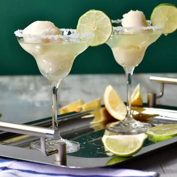 Krosno Margarita-Gläser Cocktailgläser | Set von 6 | 270 ML | MIXOLOGY Kollektion | Perfekt für Zuhause, Restaurants und Partys | Spülmaschinenfest