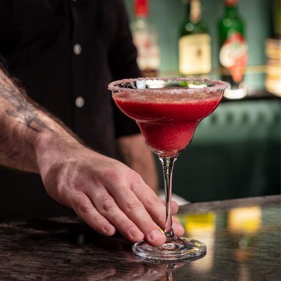 Krosno Margarita-Gläser Cocktailgläser | Set von 6 | 270 ML | MIXOLOGY Kollektion | Perfekt für Zuhause, Restaurants und Partys | Spülmaschinenfest