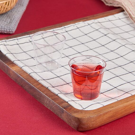 Magrimaxio 100 Stück schnapsgläser plastik, 3cl/30ml shotgläser, Shot Becher aus PS Material, schnapsbecher, pinnchen Gläser, wiederverwendbar plastikbecher, shotbecher, für Verkostung, Partys