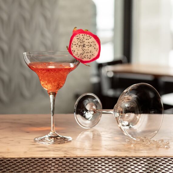 Krosno Margarita-Gläser Cocktailgläser | Set von 6 | 270 ML | MIXOLOGY Kollektion | Perfekt für Zuhause, Restaurants und Partys | Spülmaschinenfest