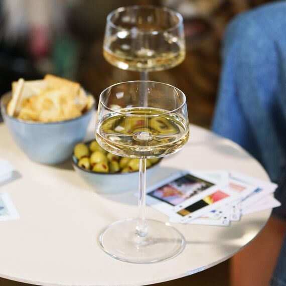 Stölzle Lausitz Champagnerschalen Power 2er-Set 275 ml – Elegante Kristallgläser ideal für Champagner, Sekt & Prosecco – Hochwertige Sektgläser aus deutscher Herstellung – Spülmaschinen- & Stoßfest