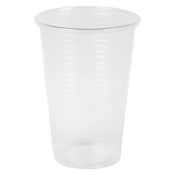 HEKU 50 transparente Einweg-Trinkbecher 0,2l | Aus Polypropylen | Ideal für Partys und Veranstaltungen