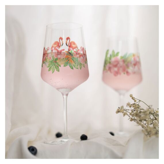 RITZENHOFF 3461005 Aperitifglas 500 ml - 2er Set - Serie Sommersonett Nr. 5, 2 Stück, Tier & Pflanze - Made in Germany