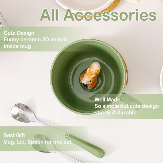 Geschenke Für Frauen Eichhörnchen 3d Tasse Geburtstagsgeschenk Für Frauen Männer Kaffeebecher Tassen Lustige Weihnachten Halloween Valentinstag Muttertag Ostern Geschenk Für Freundin Kollegen Freunde