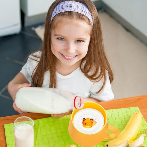 BigNoseDeer Süße Sachen Keramik Füchse Kaffeetasse Teetasse Deckel Löffel Lustige Tassen Geschenke für Frauen Kaffeebecher 3D Tasse Personalisiert Cappuccino Tassen Beste Freundin Jahrestag Geschenk