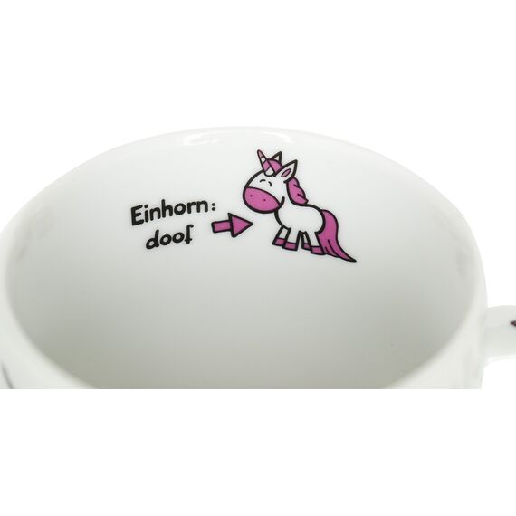Sheepworld Tasse Ohne Schwester ist alles doof | Porzellan, 45 cl, für Kaffee und Tee, Becher mit Spruch | Geschenkartikel, Geburtstagsgeschenk | 45139