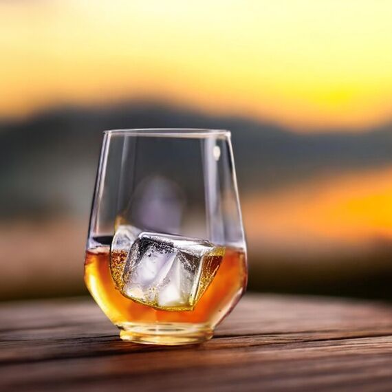 Stölzle Lausitz Quatrophil Whisky Gläser O.F. 6er-Set 370ml – Hochwertige Whiskybecher in zeitlosem Design – Whiskey Tumbler aus bleifreiem Kristallglas – Spülmaschinen- & Stoßfest, Made in Germany