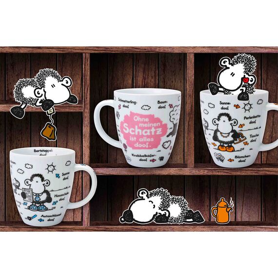 Sheepworld 42622 Tasse "Schatz"