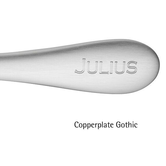 WMF Biene Maja Kinder Geschirrset 6-teilig Kindergeschirr mit Kinderbesteck Edelstahl, mit Namensgravur, ab 3 Jahre, Cromargan poliert, spülmaschinengeeignet, Gravurgeschenk für Taufe oder Geburtstag