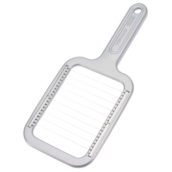 Westmark Butterteiler/-portionierer, Aluminium/Rostfreier Edelstahl, 25,8 x 11,5 x 1,3 cm, Portionetto, Grau, 32002260