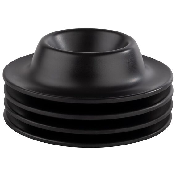 APS 83849 Eierbecher, 8,50 x 8,50, Höhe 4,50 cm, Melamin, schwarz