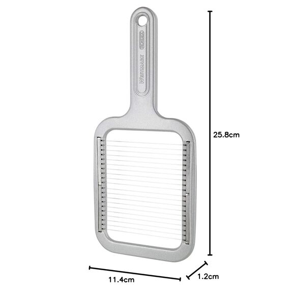 Westmark Pellkartoffel-/Mozzarellaschneider, Aluminium/Rostfreier Edelstahl, Rondex, Silber, 60802260