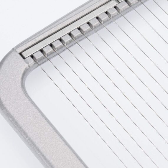 Westmark Pellkartoffel-/Mozzarellaschneider, Aluminium/Rostfreier Edelstahl, Rondex, Silber, 60802260