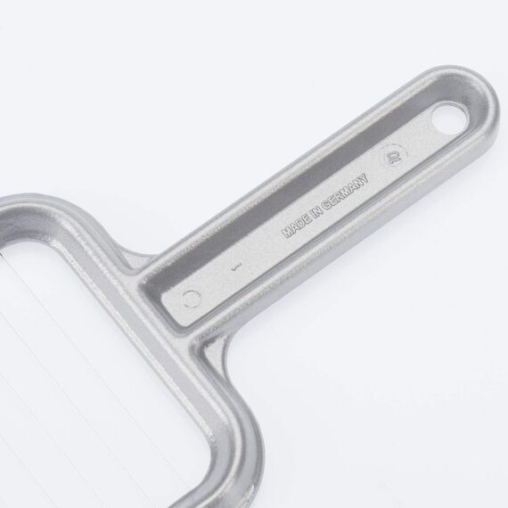 Westmark Butterteiler/-portionierer, Aluminium/Rostfreier Edelstahl, 25,8 x 11,5 x 1,3 cm, Portionetto, Grau, 32002260