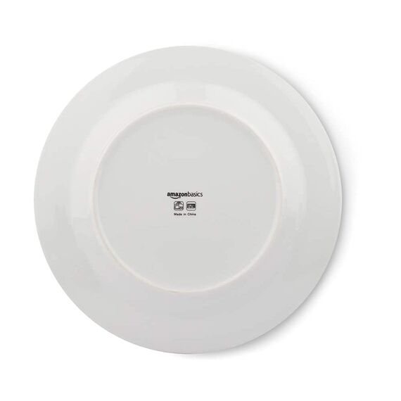 Amazon Basics Geschirrservice, 18 Stück, Zweige, für 6 Personen