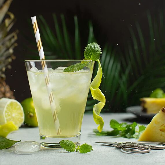 Vicloon 100 Stück Trinkhalme aus Papier, wiederverwendbar, gestreift, bunt, für Mason Jar, Glas, Geburtstag, Hochzeit, Weihnachten, Babydusche, Feier und Party