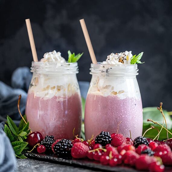 Vicloon Biologisch Abbaubare Strohhalme, Braun, Geeignet für Partys und Anlässe, 100 PCS