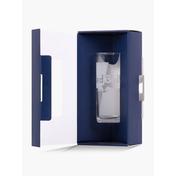 Red Bull Glas im Dosen-Design, Merch Geschenkset (für 220 ml)