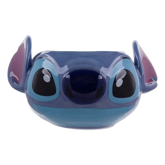 Stitch Tassenform - Offiziell lizenziertes Disney-Merchandise, handbemalte Lilo & Stitch Keramiktasse, 450 ml (15 oz)