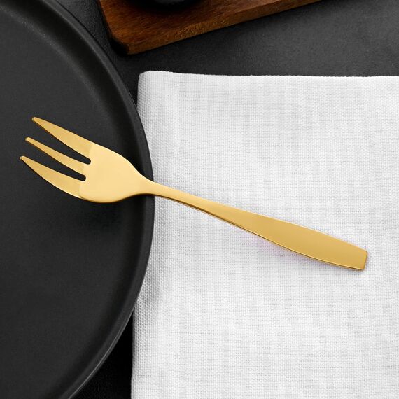 Kuchengabeln 6 Stück - Kleine Gabeln für Dessert & Kuchen - Hochwertige Edelstahl Kuchengabeln - Ideal für Dinnerpartys & Familienfeiern - Robustes Besteck Set von Marke 1