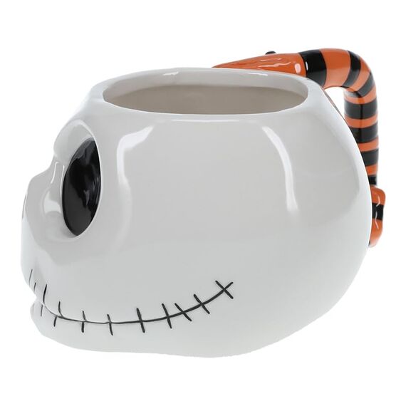 Jack Skellington Nightmare Before Christmas Tasse - Offiziell lizenziertes Disney Merchandise, Sammelbecher, Geschenk für Weihnachten oder Halloween, 400 ml (13 Fl Oz)