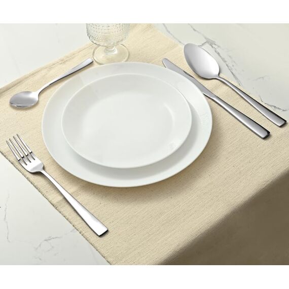 Besteck Set 6 Personen 36-teilig Edelstahl - Besteckset Spülmaschinenfest mit Steakmesser, Tafelmesser, Gabeln, Löffel, Kaffeelöffel - Rostfreies Tafelbesteck Set für 6 Personen - Modernes Design