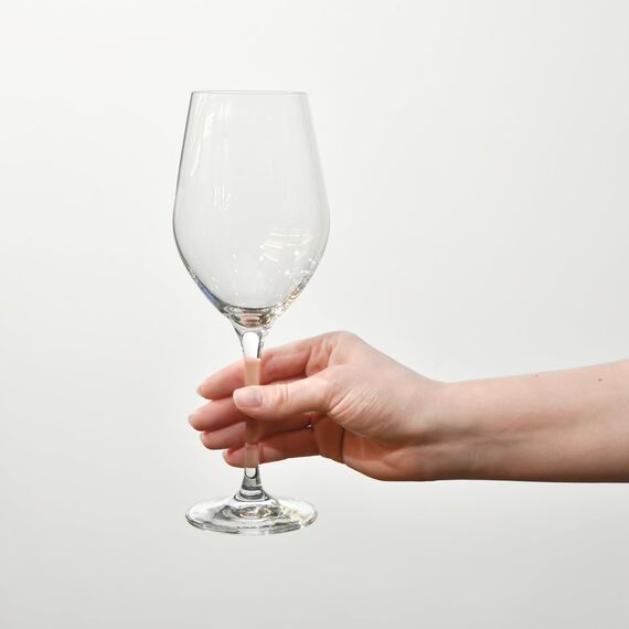 Krosno Kleine Rot-Weingläser | Set von 6 | 300 ML | Splendour Kollektion | Perfekt für zu Hause, Restaurants und Partys | Spülmaschinenfest