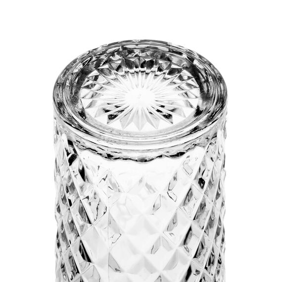 Glasmark Krosno Wassergläser Gläser Trinkgläser Set Longdrink Cocktail Gin Wasser Longdrinkgläser Cocktailgläser, Spülmaschinenfest Transparent Mit Kristall Effekt 6 x 300ml (Packung mit 2)