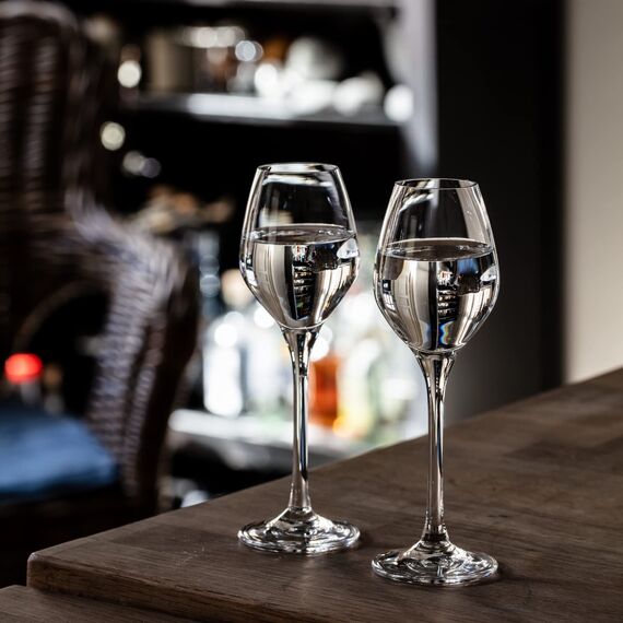 Krosno Grappa-gläser Schnaps-gläser Likör-gläser Glas | 6-teiliges Set | 60 ml | Splendour Kollektion | Wodka-Gläser | Für Zuhause, Restaurants & Partys | Spülmaschinenfest | Bleifreies Kristallglas