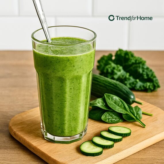 TREND FOR HOME Cocktailgläser Groß Trinkglas Caipirinha Gläser 630 ml Set von 6 Cocktail Highball Wasser Glässerset XXL Tumblers Retro Design Spülmaschinenfest Kollektion Alva Transparent