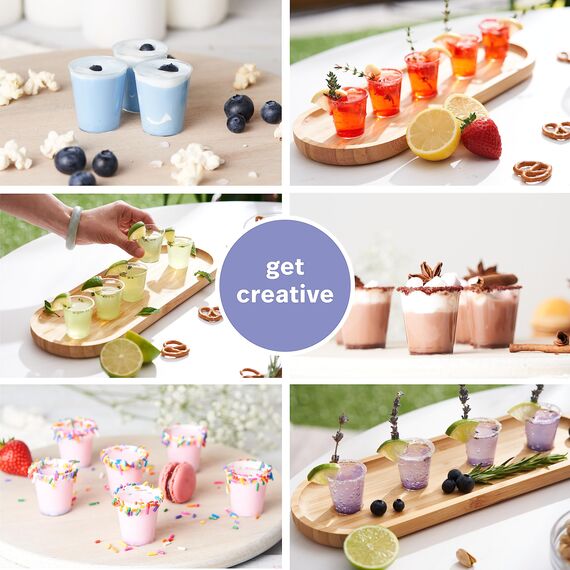 MATANA 1000 Schnapsgläser aus Plastik, Transparent 3cl - Pinnchen Kunststoff, Shotgläser, Shot Becher, Schnapsbecher, Plastikbecher - Party Zubehör - Stabil & Mehrweg