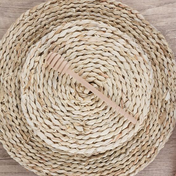 DESIOLE Rührstäbchen aus Holz, Honig, 15,2 cm, Honiglöffel, 2 Stück