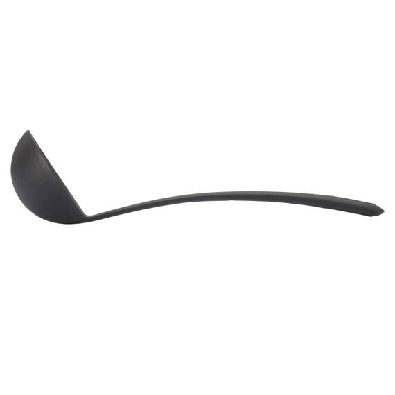 Westmark 2 Suppenkellen/Schöpflöffel, Hitzebeständig bis 270 °C, PPA, Länge: 31,5 cm, Gentle Plus, Schwarz, 285622E5
